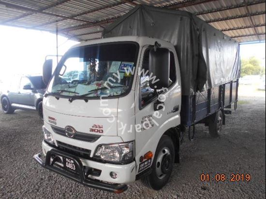 Picture of HINO XZU640R-HKMLK3 (GD) BRG-RIGID DECON 950-7500 KG (LORI RIGID-KARGO AM)