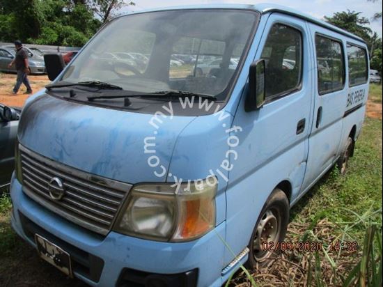 Picture of NISSAN URVAN (TWS4RTFE25DWA) (2953 S.P) (GD) BAS PEKERJA (WINDOW VAN)